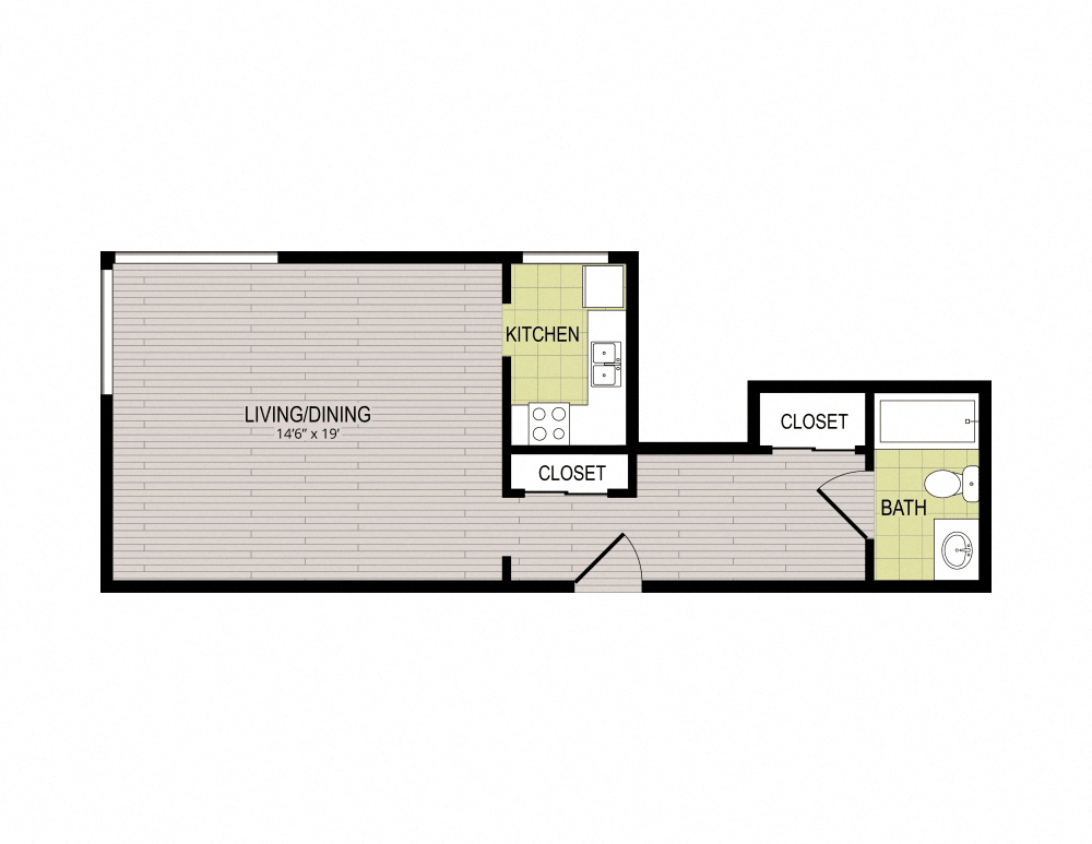 The Broadview Apartments STD Floor Plan